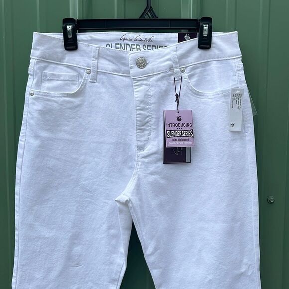 Tummy Sculpt Denim Ankle Boot Jeans & Capri 2-Pack Size 10 - Picture 3 of 16